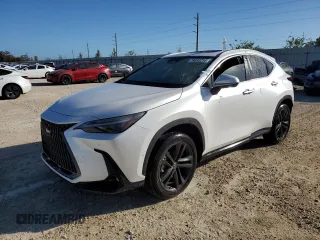 2023 Lexus NX 450h+ Luxury with VIN JTJHKCFZ6P2012878, listed as a Copart auction lot 74033214 with Not provided miles and Non repairable. Bid and sale history available at DreamBid. Image 1.