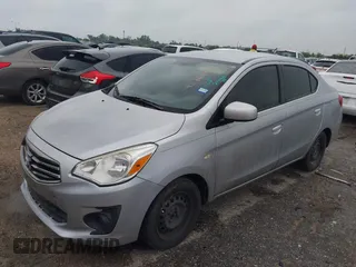 2017 Mitsubishi Mirage G4 ES with VIN ML32F3FJ7HHF07134, listed as a IAAI auction lot 42092586 with 216,893 mi miles. Bid and sale history available at carsss.com. Image 2.