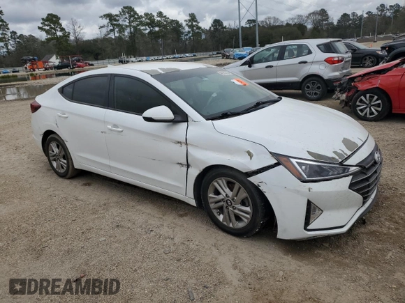 2020 Hyundai Elantra SEL with VIN 5NPD84LF7LH505798, listed as a Copart auction lot 46930335 with 101,241 mi miles and Salvage Title. Bid and sale history available at carsss.com. Image 4.