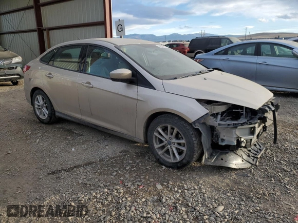 2018 Ford Focus SE with VIN 1FADP3F24JL327269, listed as a Copart auction lot 81620043 with 82,844 mi miles and Salvage Title. Bid and sale history available at carsss.com. Image 4.