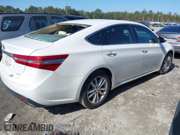 2013 Toyota Avalon XLE with VIN 4T1BK1EB3DU004802, listed as a IAAI auction lot 41469831 with 215,235 mi miles and . Bid and sale history available at DreamBid. Image 4.