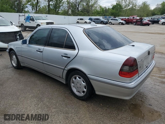2000 Mercedes-Benz C 230 Kompressor with VIN WDBHA24GXYA821193, listed as a Copart auction lot 51160054 with 152,237 mi miles and Salvage Title. Bid and sale history available at carsss.com. Image 2.