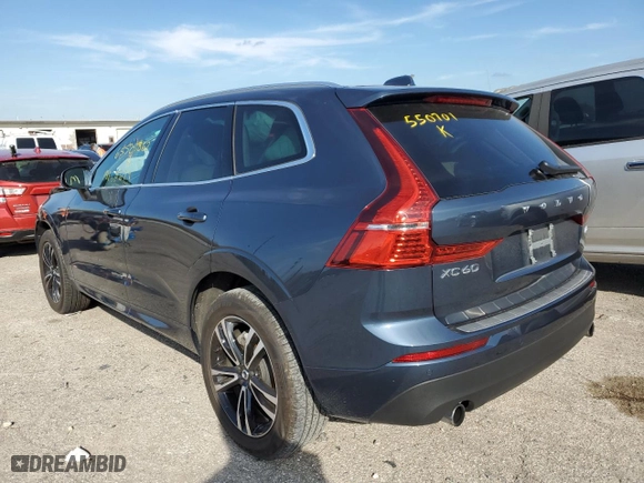 2020 Volvo XC60 Momentum with VIN YV4102RK5L1550701, listed as a Copart auction lot 65503862 with 8,679 mi miles. Bid and sale history available at carsss.com. Image 3.