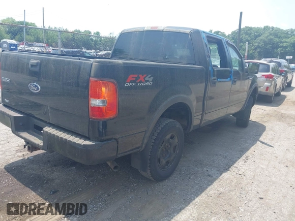 2005 Ford F-150 XLT with VIN 1FTPW14565KE84910, listed as a IAAI auction lot 42561299 with 178,026 mi miles and . Bid and sale history available at DreamBid. Image 4.