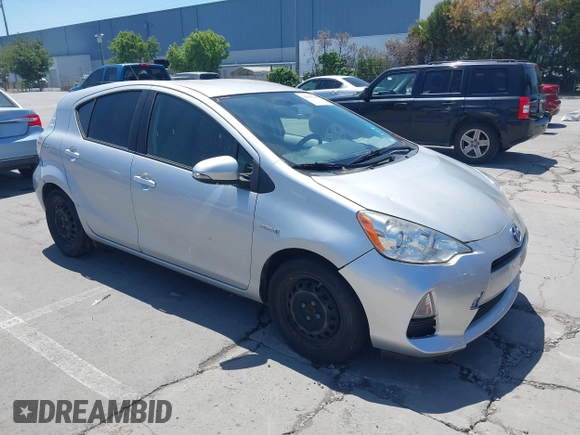 2014 Toyota Prius One with VIN JTDKDTB38E1061202, listed as a IAAI auction lot 42044747 with 133,409 mi miles and . Bid and sale history available at DreamBid. Image 1.