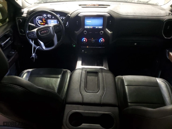 2019 GMC Sierra 1500 SLT with VIN 3GTU9DED0KG216648, listed as a Copart auction lot 49681685 with 216,000 mi miles and Salvage Title. Bid and sale history available at carsss.com. Image 8.