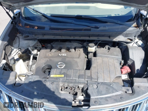 2009 Nissan Murano SL with VIN JN8AZ18U19W003298, listed as a IAAI auction lot 41723756 with 151,482 mi miles and . Bid and sale history available at carsss.com. Image 10.