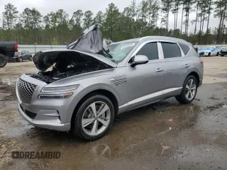 2024 Genesis GV80 z VIN KMUHCESC9RU192200, wystawiony jako Copart lot #44565085 z przebiegiem Nie podano mil oraz Nie do naprawy • Non repairable. Historia ofert i sprzedaży dostępna na DreamBid. Obrazek 1.
