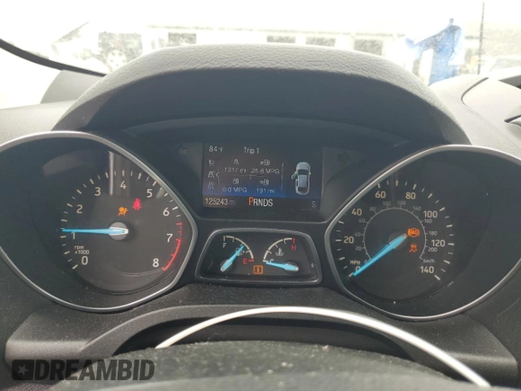 2017 Ford Escape S with VIN 1FMCU0F77HUD37531, listed as a Copart auction lot 62632675 with 125,243 mi miles and Clean title. Bid and sale history available at DreamBid. Image 9.