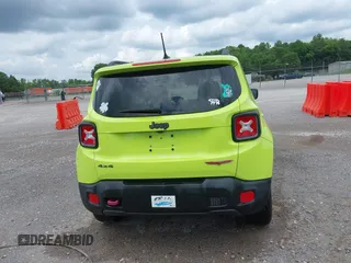 2017 Jeep Renegade Trailhawk with VIN ZACCJBCB4HPF39469, listed as a IAAI auction lot 42503660 with 119,221 mi miles and . Bid and sale history available at DreamBid. Image 16.