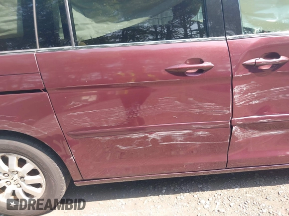 2010 Honda Odyssey EX with VIN 5FNRL3H43AB036890, listed as a IAAI auction lot 42492581 with 103,216 mi miles and . Bid and sale history available at DreamBid. Image 12.