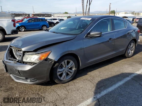 2014 Acura ILX Hybrid Tech Pkg with VIN 19VDE3F71EE300131, listed as a Copart auction lot 52334395 with 85,332 mi miles and Salvage Title. Bid and sale history available at carsss.com. Image 1.