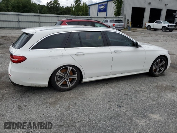 2018 Mercedes-Benz E 400 with VIN WDDZH6GB8JA341285, listed as a Copart auction lot 66700934 with Not Provided miles and Salvage Title. Bid and sale history available at DreamBid. Image 3.