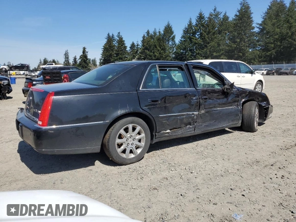 2008 Cadillac DTS 1SC with VIN 1G6KD57Y38U208564, listed as a Copart auction lot 52954255 with 143,490 mi miles and Salvage Title. Bid and sale history available at carsss.com. Image 3.