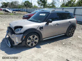 2022 MINI Countryman Cooper S with VIN WMZ53BR06N3P17052, listed as a Copart auction lot 72132864 with 34,273 mi miles and Salvage Title. Bid and sale history available at carsss.com. Image 1.