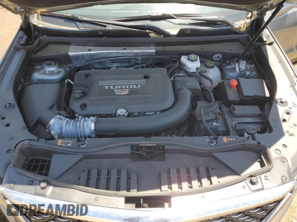 2024 Cadillac XT4 AWD Premium Luxury with VIN 1GYFZDR48RF153128, listed as a Copart auction lot 60712485 with 14,765 mi miles and Salvage title. Bid and sale history available at DreamBid. Image 12.