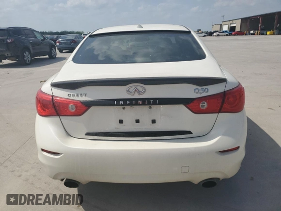 2017 Infiniti Q50 Sport z VIN JN1EV7AP0HM740361, wystawiony jako Copart lot #53375985 z przebiegiem 72 377 mil mil oraz Szkoda całkowita • Salvage title. Historia ofert i sprzedaży dostępna na DreamBid. Obrazek 6.
