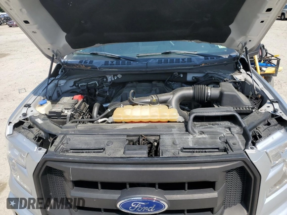 2017 Ford F-150 XL z VIN 1FTEX1EP3HFC41282, wystawiony jako Copart lot #53606825 z przebiegiem 104 246 mil mil oraz Szkoda całkowita • Salvage title. Historia ofert i sprzedaży dostępna na DreamBid. Obrazek 11.