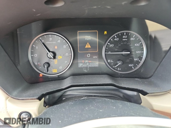 2024 Subaru Outback Premium with VIN 4S4BTACC9R3109849, listed as a Copart auction lot 61775555 with 29,325 mi miles and Salvage title. Bid and sale history available at DreamBid. Image 9.