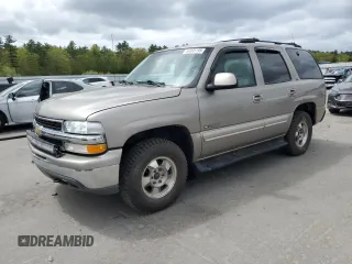 2001 Chevrolet Tahoe LT z VIN 1GNEK13T41J154421, wystawiony jako Copart lot #56935195 z przebiegiem 221 015 mil mil oraz Czysty tytuł • Clean title. Historia ofert i sprzedaży dostępna na DreamBid. Obrazek 1.