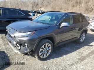 2024 Toyota RAV4 XLE Premium with VIN 2T3A1RFV8RC437554, listed as a Copart auction lot 52642595 with 12,217 mi miles and Salvage Title. Bid and sale history available at carsss.com. Image 1.