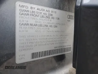 2013 Audi allroad Premium Plus with VIN WA1UFAFL6DA187844, listed as a Copart auction lot 88413135 with 156,739 mi miles and Clean Title. Bid and sale history available at carsss.com. Image 13.