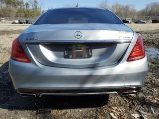 2015 Mercedes-Benz S-Class S 550 with VIN WDDUG8FBXFA118828, listed as a Copart auction lot 50624055 with 72,305 mi miles and Salvage Title. Bid and sale history available at carsss.com. Image 6.