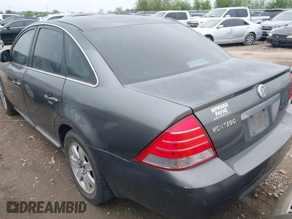 2006 Mercury Montego Luxury z VIN 1MEFM40166G617559, wystawiony jako IAAI lot #41768007 z przebiegiem 234 542 mil mil oraz . Historia ofert i sprzedaży dostępna na DreamBid. Obrazek 3.