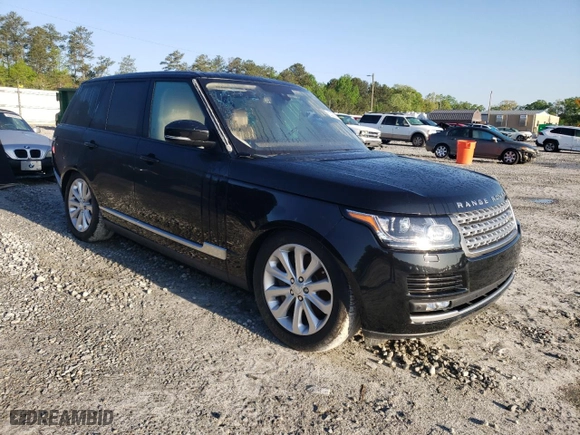 2016 Land Rover Range Rover HSE with VIN SALGS2VF0GA255732, listed as a Copart auction lot 52255735 with 98,724 mi miles and Clean Title. Bid and sale history available at carsss.com. Image 4.