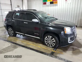 2017 GMC Terrain Denali with VIN 2GKFLVE37H6210717, listed as a Copart auction lot 56666415 with 131,388 mi miles and Salvage title. Bid and sale history available at DreamBid. Image 4.