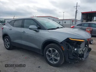 2023 Chevrolet Blazer LT с VIN 3GNKBCR40PS195683, выставлен на аукционе IAAI как лот 42183902 с пробегом 32 552 миль миль и . История ставок и продаж доступна на DreamBid. Изображение 14.