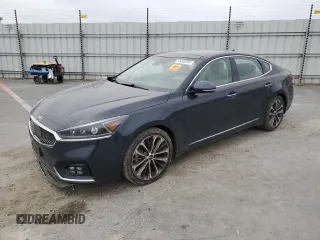 2017 Kia Cadenza Technology with VIN KNALC4J16H5072948, listed as a Copart auction lot 55483254 with 117,641 mi miles and Salvage Title. Bid and sale history available at carsss.com. Image 1.
