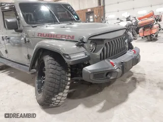 2020 Jeep Gladiator Rubicon with VIN 1C6JJTBG1LL214681, listed as a IAAI auction lot 41979666 with 23,811 mi miles. Bid and sale history available at carsss.com. Image 6.