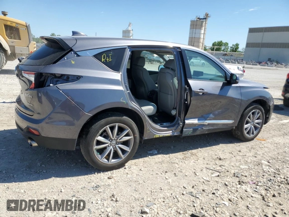 2019 Acura RDX Technology с VIN 5J8TC2H51KL005369, выставлен на аукционе Copart как лот 57852755 с пробегом 46 085 миль миль и Списание • Salvage title. История ставок и продаж доступна на DreamBid. Изображение 3.
