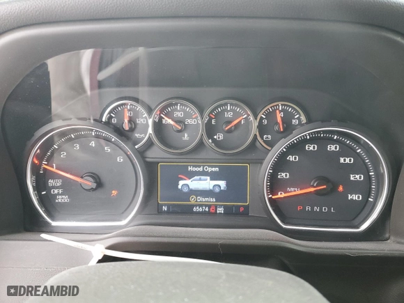 2019 Chevrolet Silverado 1500 LTZ with VIN 1GCUYGEL4KZ268621, listed as a Copart auction lot 88793135 with 65,674 mi miles and Salvage Title. Bid and sale history available at carsss.com. Image 9.
