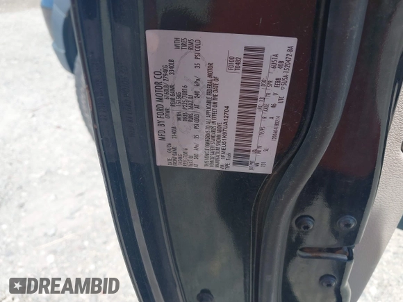 2007 Ford Explorer Sport Trac XLT с VIN 1FMEU51K97UA12704, выставлен на аукционе IAAI как лот 42305357 с пробегом Не указан миль и . История ставок и продаж доступна на DreamBid. Изображение 9.