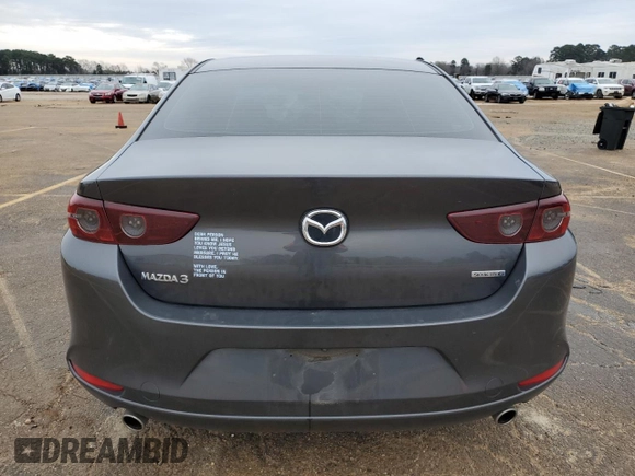 2019 Mazda 3 w/Select Pkg with VIN 3MZBPAAL9KM113347, listed as a Copart auction lot 87378514 with 35,244 mi miles and Salvage Title. Bid and sale history available at carsss.com. Image 6.