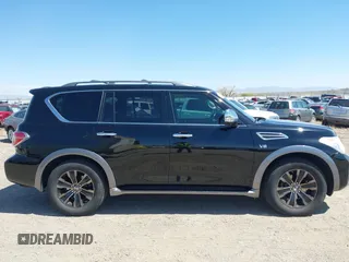 2017 Nissan Armada Platinum with VIN JN8AY2NE7H9702910, listed as a IAAI auction lot 42028682 with 134,681 mi miles. Bid and sale history available at carsss.com. Image 13.
