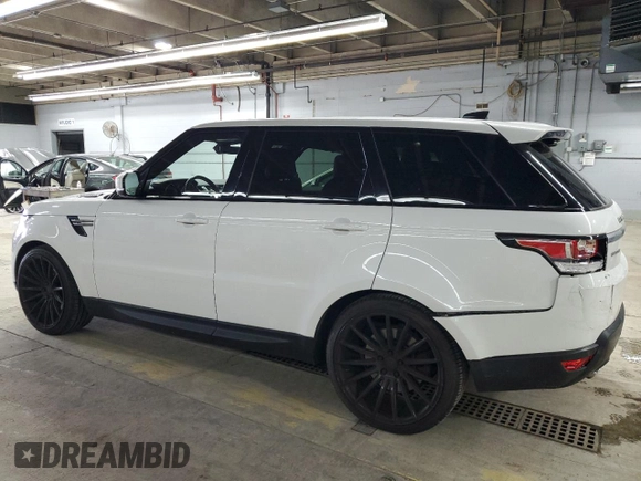 2017 Land Rover Range Rover Sport SE with VIN SALWG2FK8HA685261, listed as a Copart auction lot 51980595 with 63,161 mi miles and Salvage Title. Bid and sale history available at carsss.com. Image 2.
