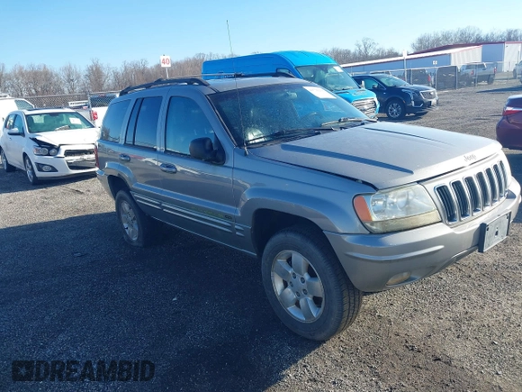 2001 Jeep Grand Cherokee Limited with VIN 1J4GW58N11C650606, listed as a IAAI auction lot 41722256 with 1 mi miles. Bid and sale history available at carsss.com. Image 1.