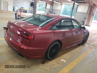 2017 Audi A6 with VIN WAUH2BFC8HN056404, listed as a Copart auction lot 62968285 with 198,328 mi miles and Clean title. Bid and sale history available at DreamBid. Image 3.