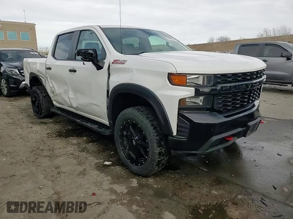 2020 Chevrolet Silverado 1500 Custom Trail Boss with VIN 3GCPYCEF9LG191567, listed as a Copart auction lot 50402525 with 81,834 mi miles and Salvage Title. Bid and sale history available at DreamBid. Image 13.