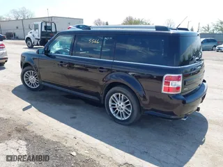 2013 Ford Flex SEL with VIN 2FMGK5C85DBD32796, listed as a IAAI auction lot 42095566 with 166,800 mi miles. Bid and sale history available at carsss.com. Image 3.