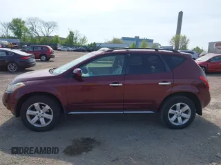 2007 Nissan Murano S with VIN JN8AZ08W77W662737, listed as a IAAI auction lot 42115990 with 98,755 mi miles and . Bid and sale history available at DreamBid. Image 14.