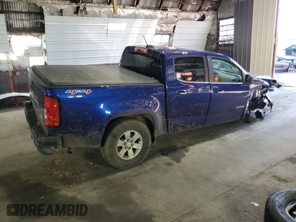 2017 Chevrolet Colorado 4WD WT with VIN 1GCGTBEN1H1274657, listed as a Copart auction lot 54749505 with 43,587 mi miles and Salvage title. Bid and sale history available at DreamBid. Image 3.