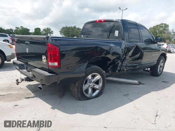 2006 Dodge 1500 SLT z VIN 1D7HA18206S712488, wystawiony jako IAAI lot #42218792 z przebiegiem 138 447 mil mil oraz . Historia ofert i sprzedaży dostępna na DreamBid. Obrazek 4.