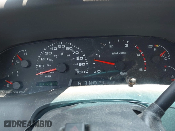 2002 Ford F-250 XL with VIN 1FTNX20F32EB42981, listed as a IAAI auction lot 42585853 with 244,297 mi miles and . Bid and sale history available at DreamBid. Image 7.