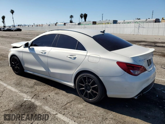 2016 Mercedes-Benz CLA 250 with VIN WDDSJ4EB0GN377261, listed as a Copart auction lot 50637184 with 92,127 mi miles and . Bid and sale history available at DreamBid. Image 2.
