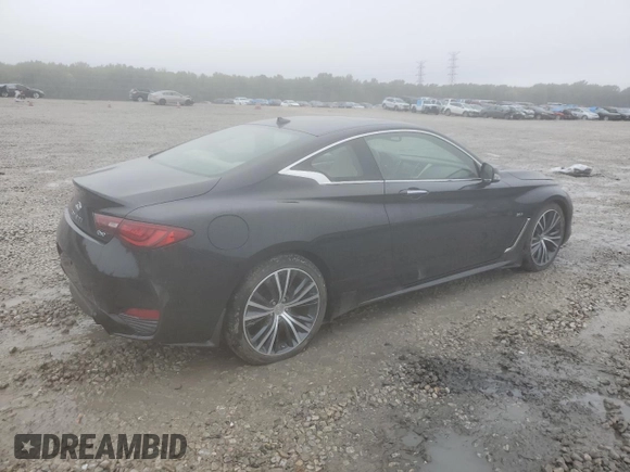 2018 Infiniti Q60 Sport with VIN JN1EV7EK4JM340498, listed as a Copart auction lot 79622844 with 93,528 mi miles and Clean Title. Bid and sale history available at DreamBid. Image 3.