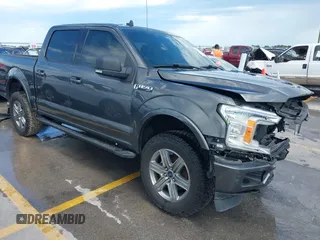 2019 Ford F-150 XL with VIN 1FTEW1E46KKD43747, listed as a IAAI auction lot 42461301 with 60,035 mi miles and . Bid and sale history available at DreamBid. Image 1.